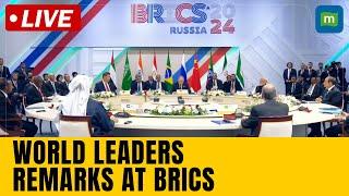 Kazan, Russia | BRICS Summit 2024|World leader’s remarks at BRICS | Kazan Expo Center | Russia