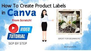 Canva How-To: Product Labels