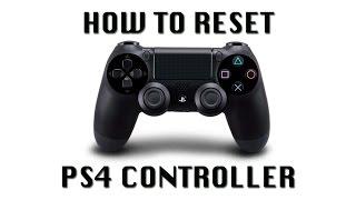 How to Reset PS4 Controller