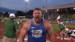 Eugene 2016: Men´s Shot Put - Top 3