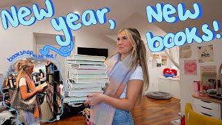 New year, New books!  -book shop with me! + book haul-