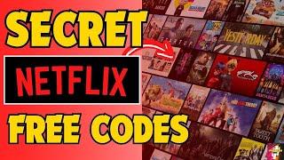 FREE NETFLIX SECRET CODES FOR 2024 (UNLOCK EVERYTHING!)