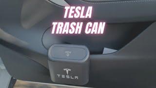 KIKIMO Tesla Trash Can Review | Mini Tesla Model 3/Y/S/X Accessories