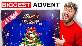 Unboxing the WORLDS BIGGEST ADVENT CALENDAR *is it a SCAM?*