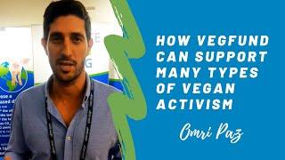  VegFund Testimonials: Omri Paz of Vegan-Friendly 