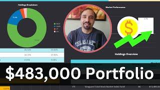 Why I switched to XEQT? ($483,00 Investment Portfolio | Index Fund Investing For Financial Freedom)