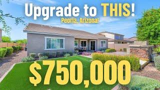 TOUR OF PEORIA ARIZONA homes for sale for $750,000 | Peoria Real Estate #peoriaaz