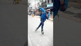 Paheli paheli bar  #skating #brotherskating #speed #road