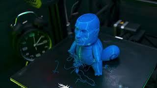 Dwayne "The Squirtle" Johnson | 3D Print Timelapse | VORT3X