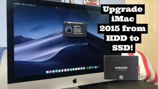 How To Upgrade/Replace Hard Drive in iMac 27" 2012-2015 to an SSD