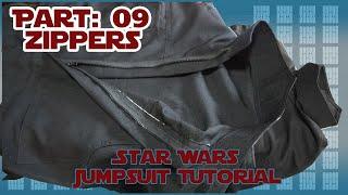 Star Wars Jumpsuit Build-A-Long – Pt 09: Zipper Installation & How to Sew Zippers