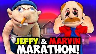 1 Hour Jeffy And Marvin Marathon!