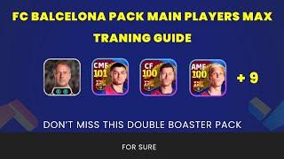 EFOOTBALL  FC Barcelona pack All Players Full Training Guide