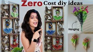 3 UNIQUE & Easy Best out of waste Metal Wall hanging DIY ideas for Home decor | Hanging planter diy