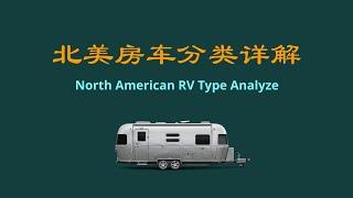 北美房车分类及市场占有率详解。一次搞懂房车。North American RV Type Analysis.