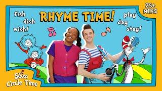 FULL EPISODE: Dr. Seuss' Circle Time! | Learn Rhyming Words With Us! | Dr. Seuss