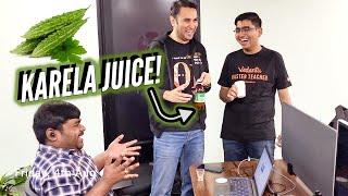 VLOG 02 - Pulkit Sir ne KARELA JUICE Pila Diya Saare Office Ko 