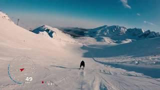 Zjazd na Nartach Ponad 100 KM/H z Kasprowego Wierchu !!!  | Kasprowy Wierch - Kocioł gąsienicowy