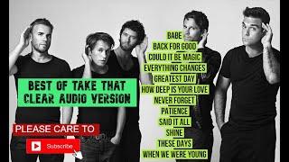 Take That Best Of - Clear Audio Version