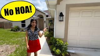 Beautiful Venice Florida Home WITHOUT an HOA! New Construction Model Home Tour