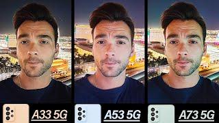 Samsung A33 5G vs A53 5G vs A73 5G Camera Comparison!