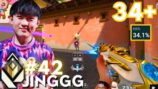 Jinggg CRAZY 34+ Kills No Overtime! Best Valorant Duelist?! [APAC]