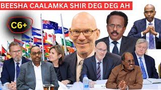 DEG DEG Beesha Caalamka oo Shir deg deg Xalane ku yeelatay Saciid Deni oo Xasan Sh ka diiday ceyrint