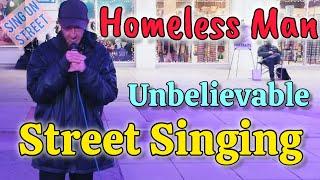 Homeless Man's Unbelievable Street SingingStreet SingerBoyz II Men - End Of The Road