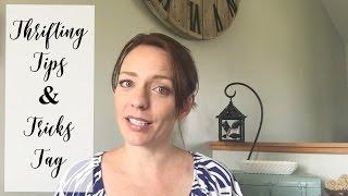 Thrifting Tips and Tricks & What I left Behind Tag