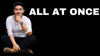 ALL AT ONCE - JAYSON ROSETE | ONE TAKE COVER | WHITNEY HOUSTON | MALE COVER