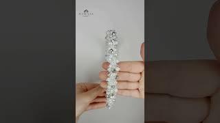 Серьги дизайна "Шторки" с хлопковым жемчугом, для заказа пишите в группу ВК  #серьгиручнойработы