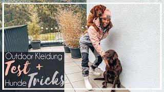 Outdoor Kleidung Test | Hunde Tricks!  | Foxred + Chocolate Labrador  | KaroLovesMilka