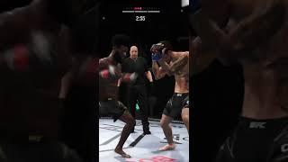 UFC 4 BROKEN NECK KO! #shorts #ufc4 #ufc #easports #easportsufc4