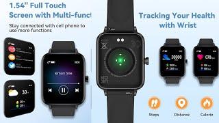 HAFURY Smart Watch, Smartwatch for Android/iOS/Samsung Phones