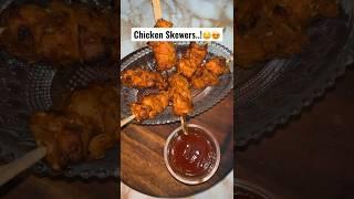 Easy Chicken Skewers#shorts #shortvideo #recipe