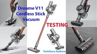 Xiaomi Dreame V11 Cordless Stick Vacuum TESTING