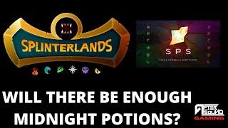 WILL THERE BE ENOUGH MIDNIGHT POTIONS AT LAUNCH? (SPLINTERLANDS)