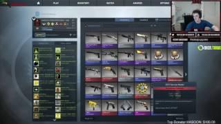 BEST CHEAP TRADE UP CONTRACT 2017! ($6 to $26) (Theroflm0nster Stream Highlight)