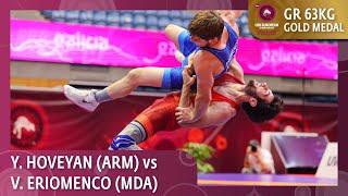 Gold Medal • GR 63Kg • Yurik HOVEYAN (ARM) vs. Vitalie ERIOMENCO (MDA)