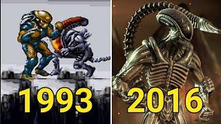 Evolution of Alien Vs Predators Games (1993-2016)