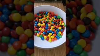 M&Ms Milk Chocolate Candies . #mms #milkchocolate #asmr #asmrsounds #sounds #fyshorts #candies