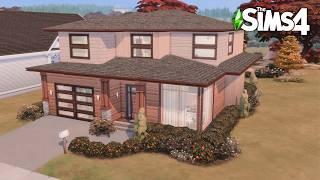 Building a Stunning Prairie Style Family Home in The Sims 4!