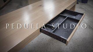 PEDULLA STUDIO | Building a White Oak Office Desk