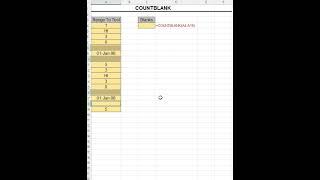 Learn how to quickly count empty cells in Excel using the COUNTBLANK formula.