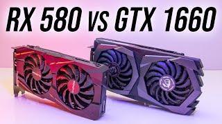 Nvidia GTX 1660 vs RX 580 - 16 Games Compared!