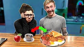 Swapping Diets with my Brother for 24 hours! Ft Nile Wilson