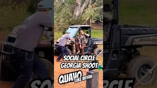 Quavo with Luke Bryan in social circle Georgia. #quavo #lukebryan #shoot #videoshoot