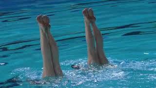 Artistic Swimming Duet Technical 2024-Germany