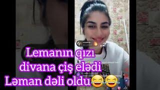 Leman-ın qızı divana çiş eledi Leman deli oldu || #tiktok #lemans #youtubeshorts @CebiGulu