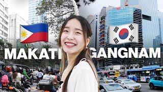 24 Hours in the RICHEST TOWNS of the Philippines & Korea! (Makati, Gangnam)